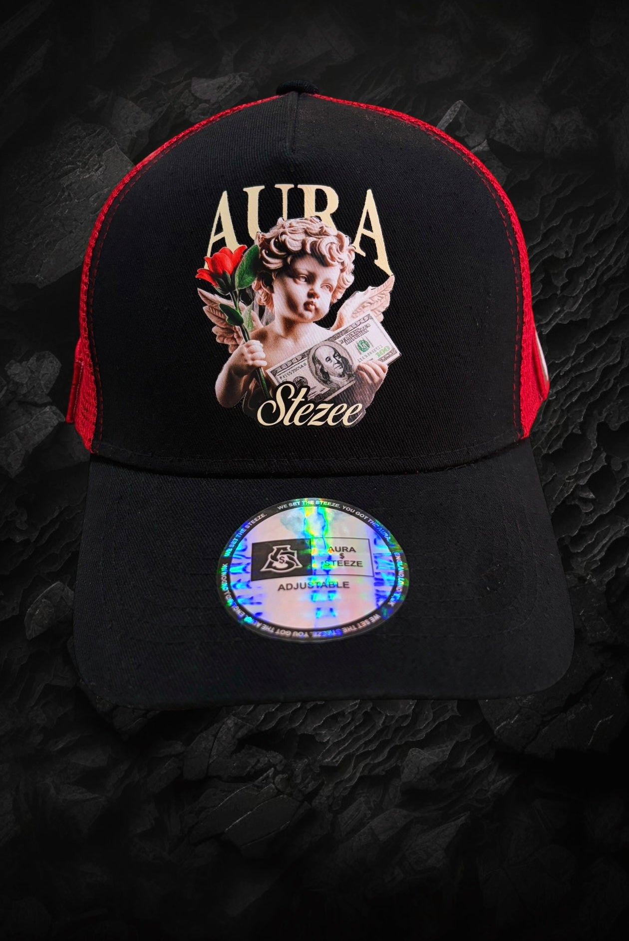 AURA $ STEEZE Signature Legacy Trucker Cap