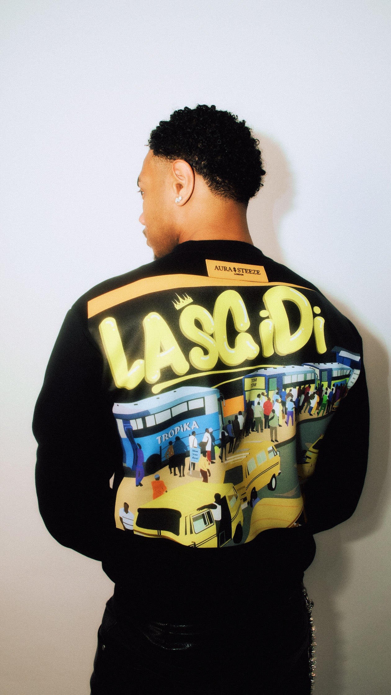 AURA $ STEEZE – Lagos Heritage Sweatshirt (Black)