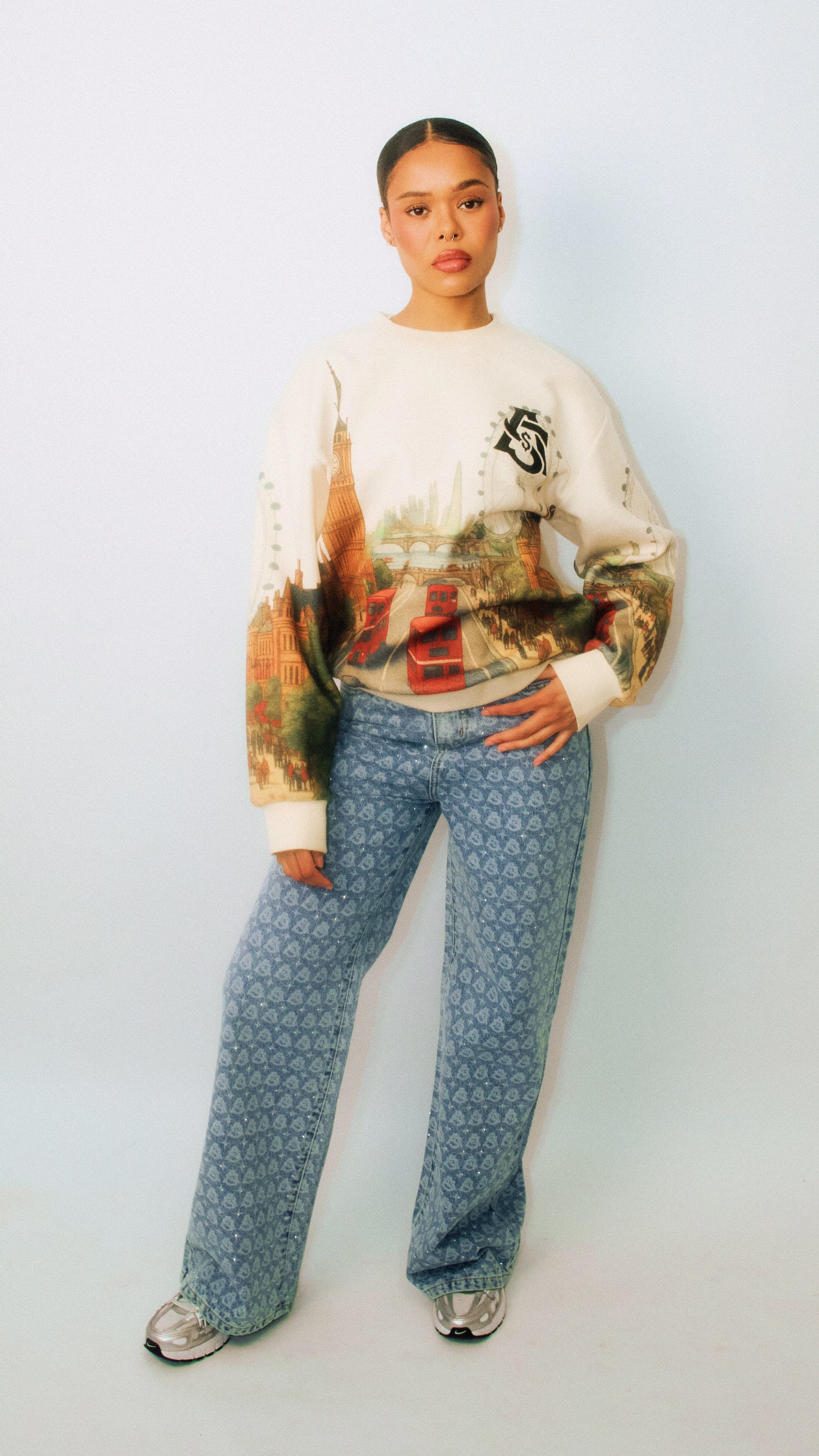 AURA $ STEEZE – Heritage London Sweater (Black)