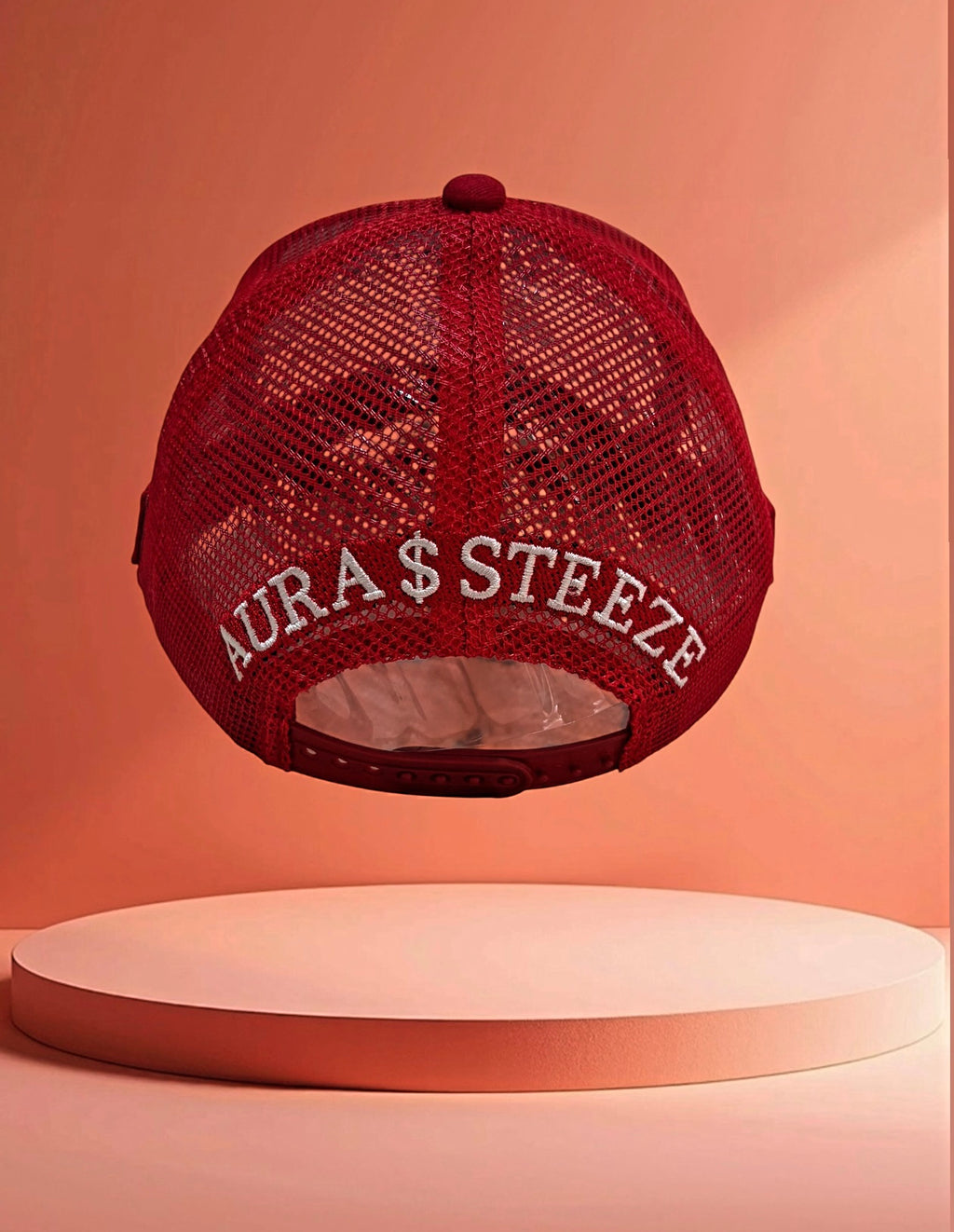 AURA $ STEEZE • Signature Trucker Cap – “Breeze” Edition