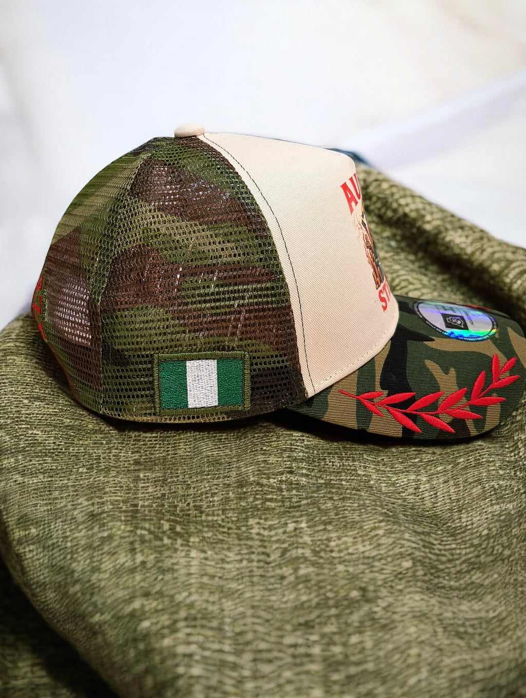 AURA $ STEEZE Signature Heritage Trucker Cap