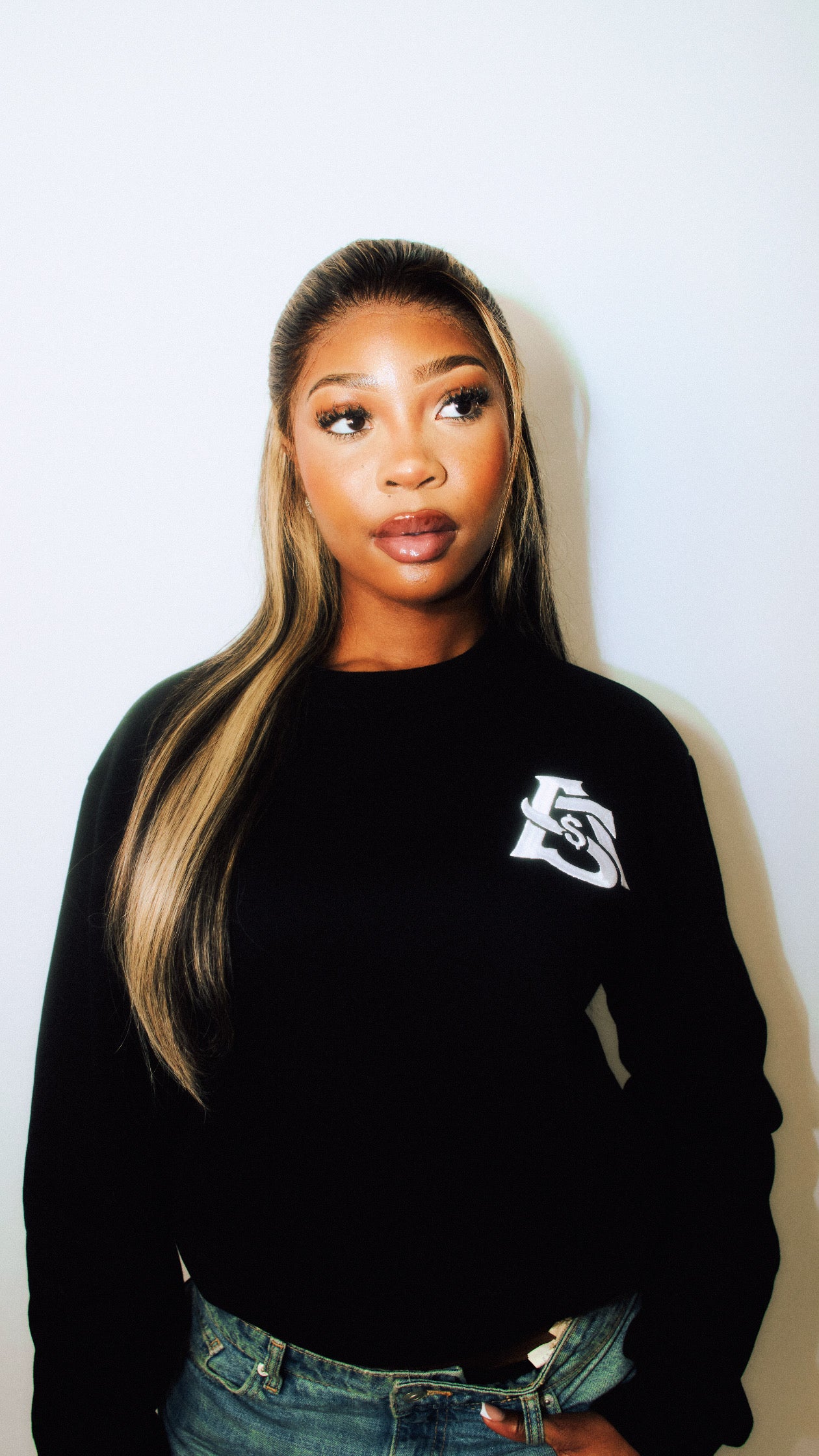 AURA $ STEEZE – Lagos Heritage Sweatshirt (Black)