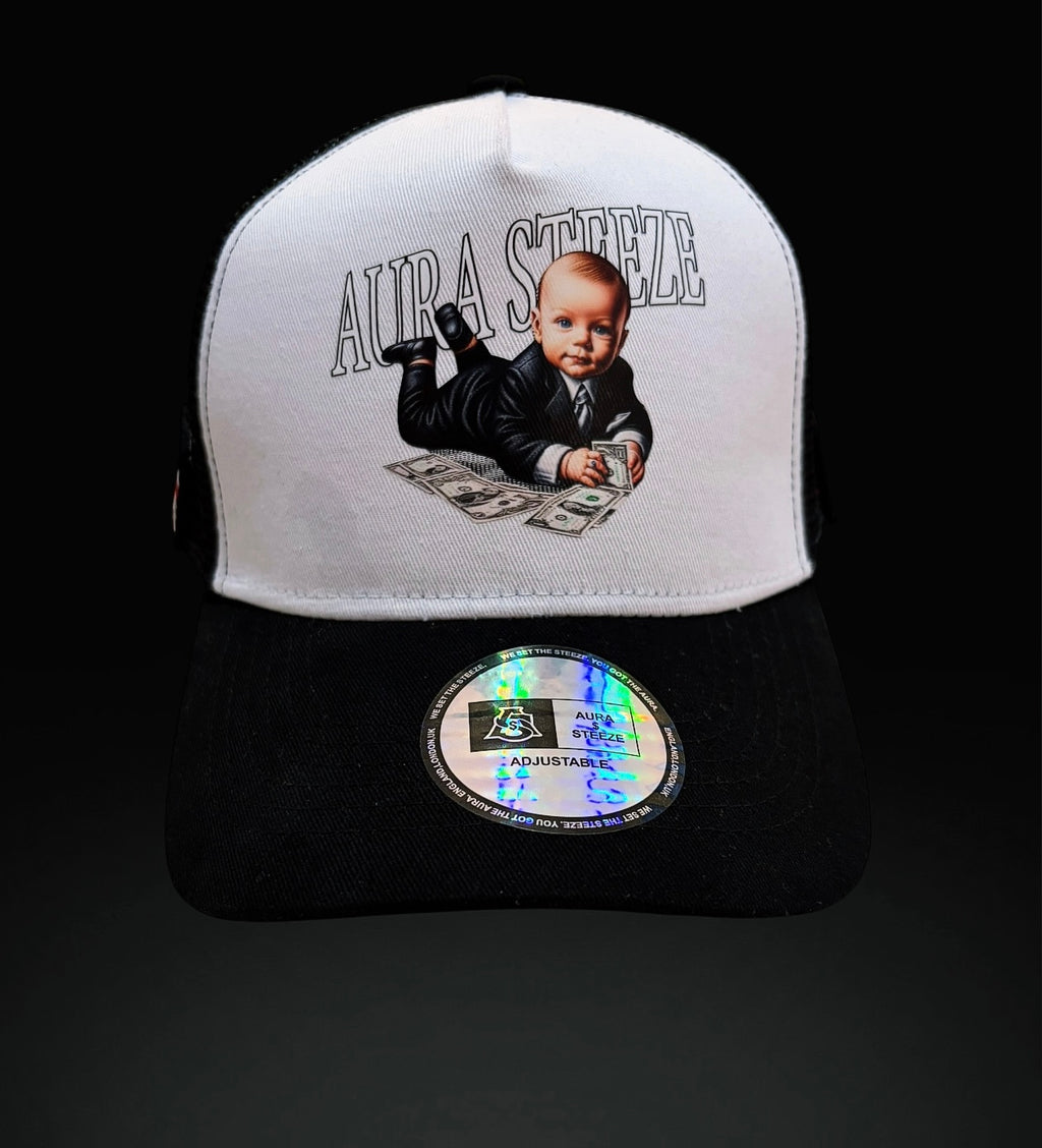 AURA $ STEEZE – “Boss” Signature Trucker Cap