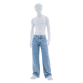 AURA $ STEEZE – Signature Rhinestone Jeans